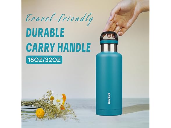BJPKPK Insulated Water Bottle 32OZ S/S
