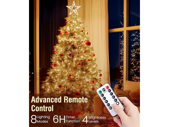 Luxspire Christmas Tree Topper