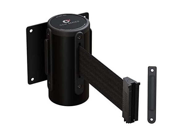 Warehouse WMB-120 Wall Belt Barrier