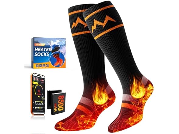 GDFFZM Rechargeable Heated Socks