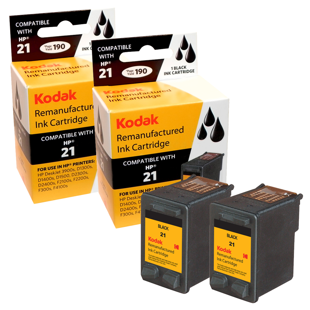 Compatible HP 21 Ink Cartridge Combo Pack (2 Black) - Gallery 4