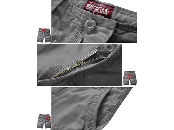 Match Men (30) Comfort Cargo Short