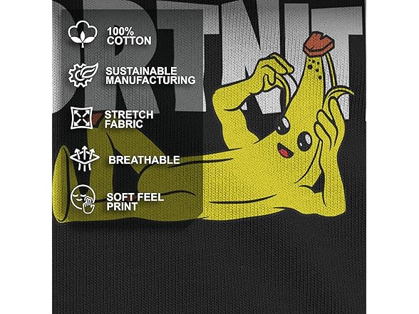 Fifth Sun Fortnite Boy's Peel Yourself Logo