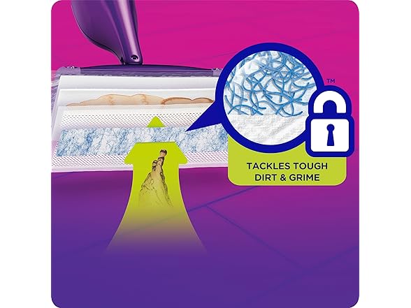 Swiffer Swiffer WetJet Heavy Duty Mopping Pad Re