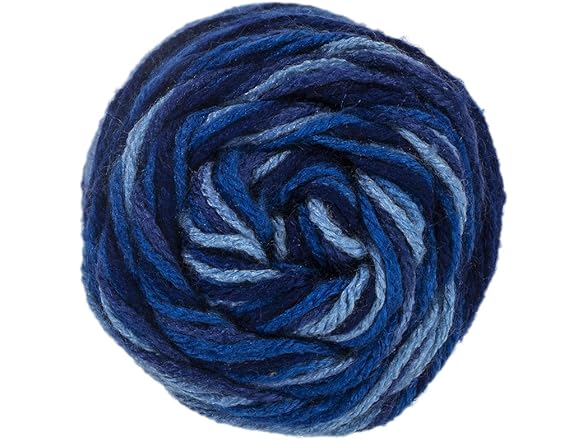 RED HEART With Love Yarn, Deep Blues