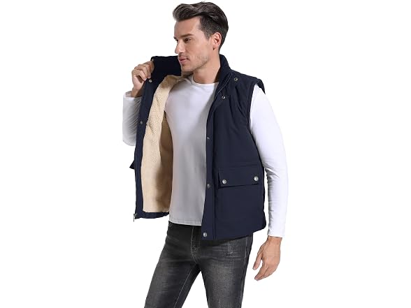 Flygo Men (S) Winter Outdoor Padded Puffer Jacket
