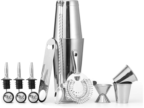 COOK WITH COLOR 14 PC Bartender Kit