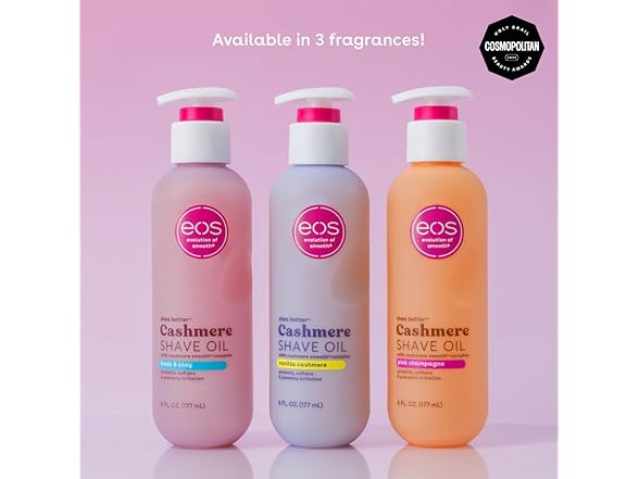 eos Cashmere Shave Oil