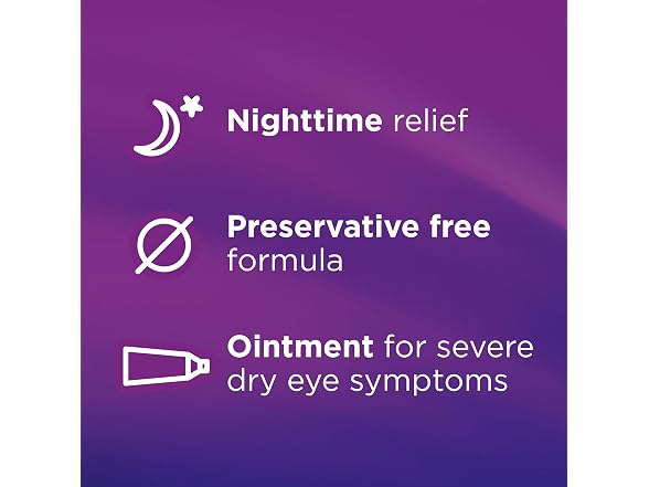 Soothe Lubricant Eye Ointment Nighttime 0.12oz