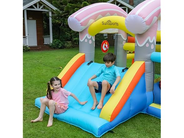 SunSports Small Bounce House with Slide