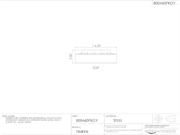 Timken 9181 Tapered Roller Bearing,