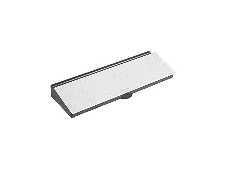 ECR4Kids MessageStor Keyboard Write and Store, Desk Organizer, White Brick