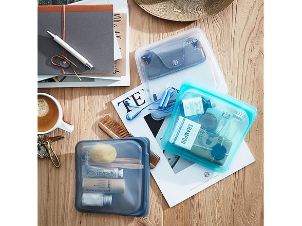 Stasher Premium Silicone Reusable Food Storage