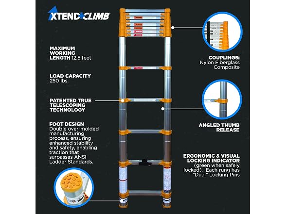 Xtend & Climb 770P+ Telescopic Ladder