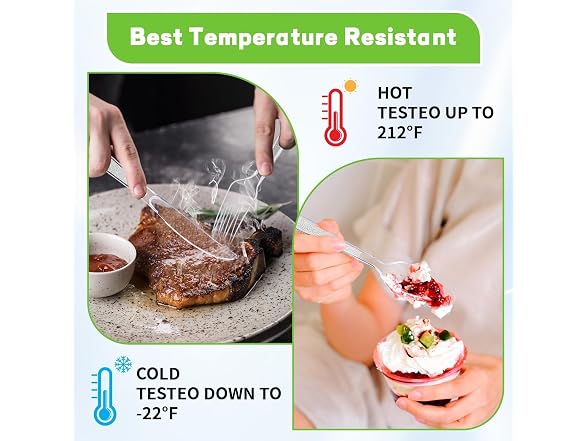 360 Ct Heavy Duty Plastic Silverware