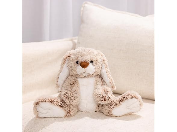 Melissa & Doug Burrow Bunny Stuffed Animal Plushie
