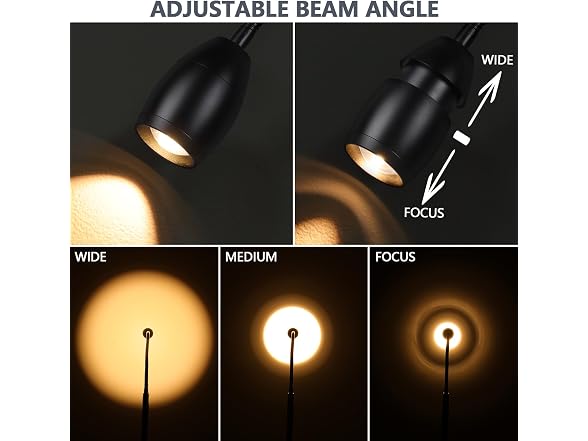 AUZONIMICS Reading Floor Lamp with Gooseneck