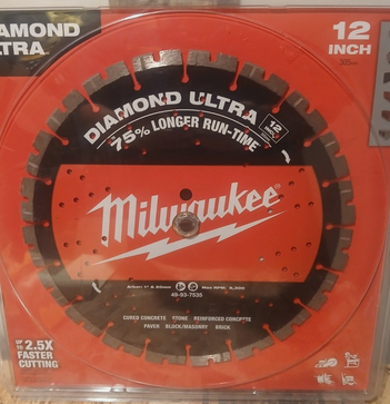 Milwaukee 49-93-7535 Ultra Diamond Blade - Gallery 2