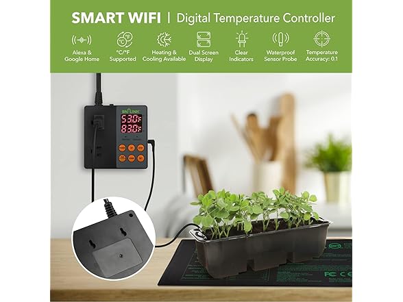 BN-LINK 6L-R3LI-MKBR Smart Wifi Digital Controller