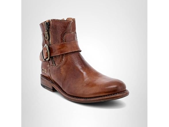 Bed|Stu Becca Tan Rustic Leather