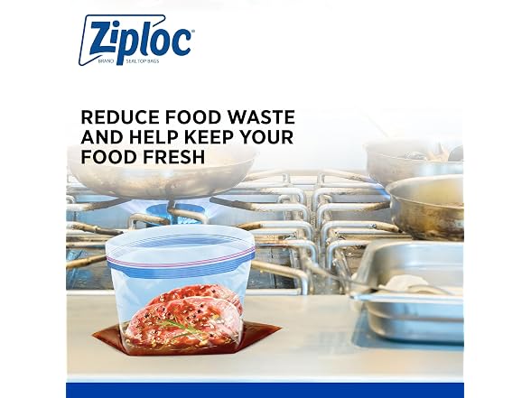Ziploc Ziploc 696187 Double Zipper Freezer