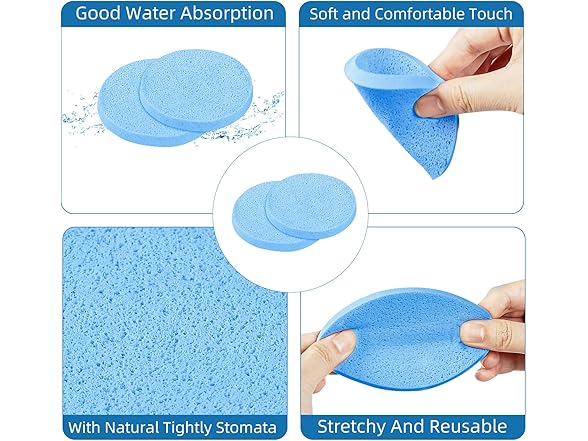 Marfort Compressed washing face Sponges