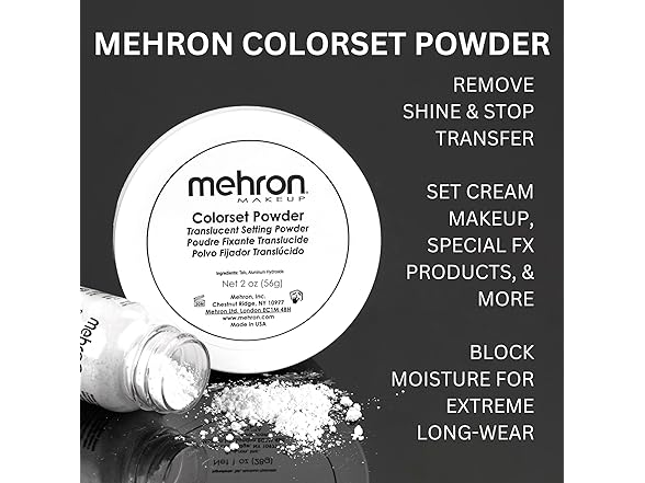 Mehron Makeup Colorset Powder
