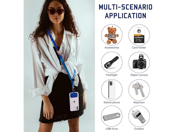 JollyPop Phone Lanyard, Adjustable