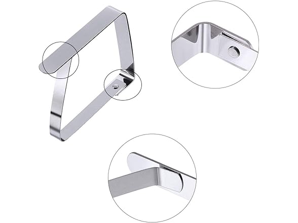 24-Pack Outdoor Tablecloth Clips Steel