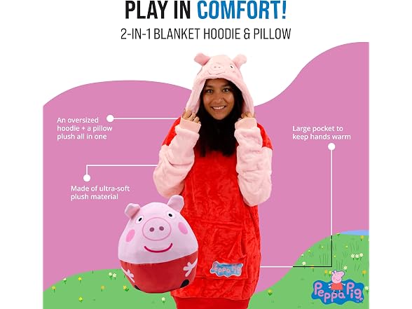 Peppa Pig Adult Snugible