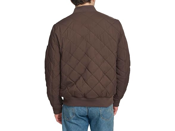 Levi's Men's (2XL) Men's Diamond Quilted Bom Choco