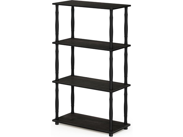 Espresso/Black, 4-Tier Classic Tube