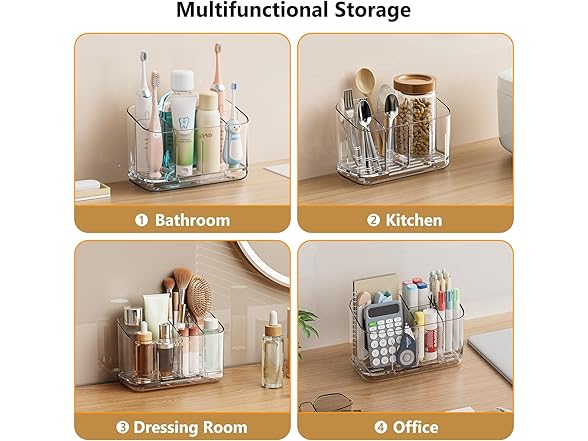MOPMS 5 Slots Toothbrush Holder