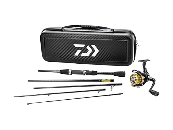 Daiwa Carbon Case Travel Pack Combo