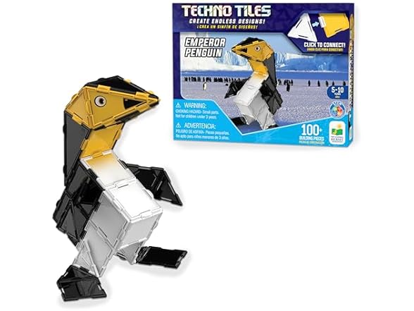 Techno Tiles Emperor Penguin