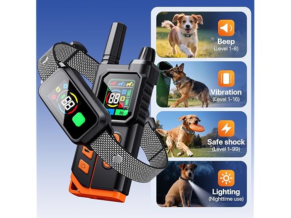FAWNALGE 2 In1 Wireless Dog Collar