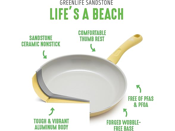 GreenLife Ceramic 15 Pc Cookware Set