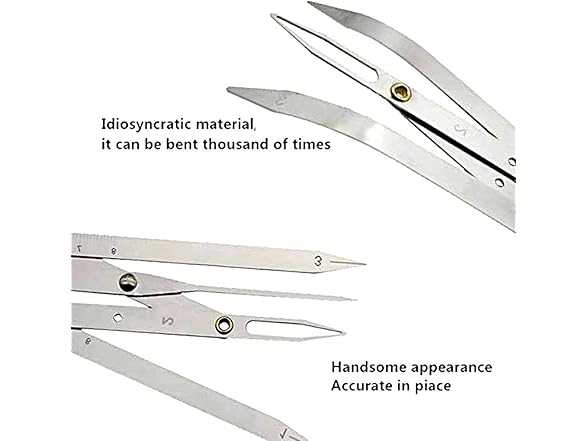 Dr.Pedi Eyebrow Golden Ratio Caliper Stencil