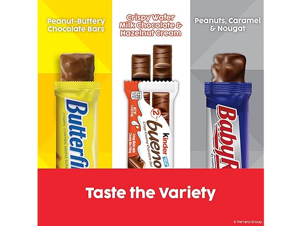 Butterfinger Baby Ruth Kinder Variety 26