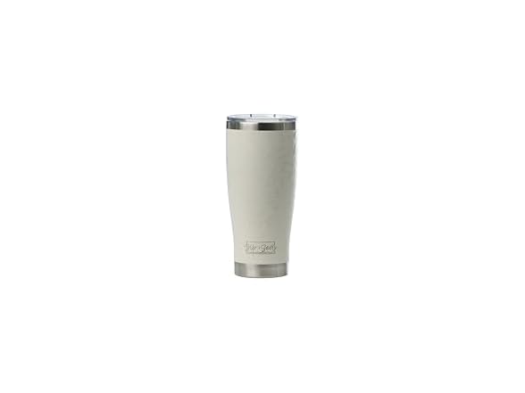 Sip+Sea 24oz Stainless Steel Tumbler White Sand