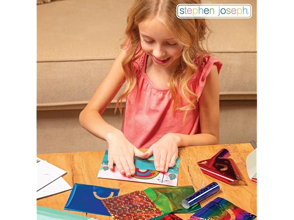 Stephen Joseph - Foil ArtCraft Kit for Kids, Garden