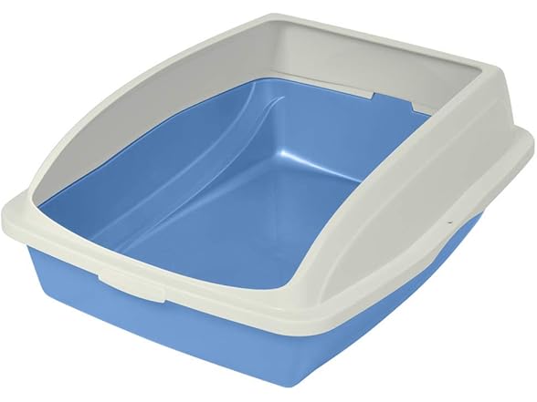 Van Ness Pets Large High Sided Cat Litter Box with Frame