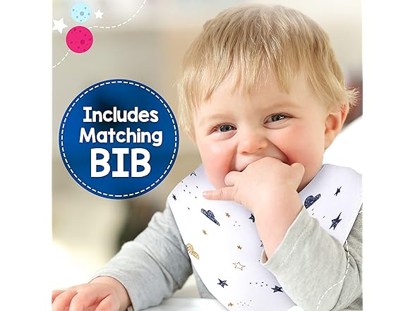 2-Pack Fleece Baby Milestone Blanket