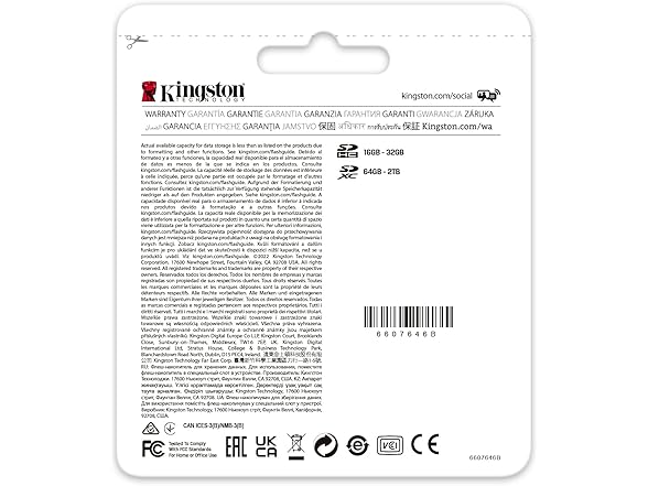 Kingston Canvas React Plus 32GB SD Card