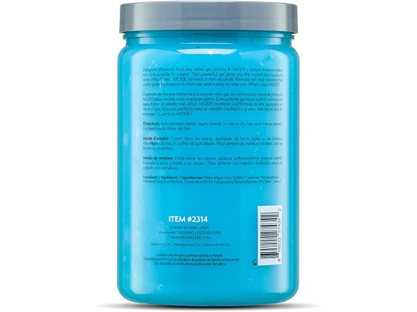 Johnny B Mode Styling Gel, 32 oz