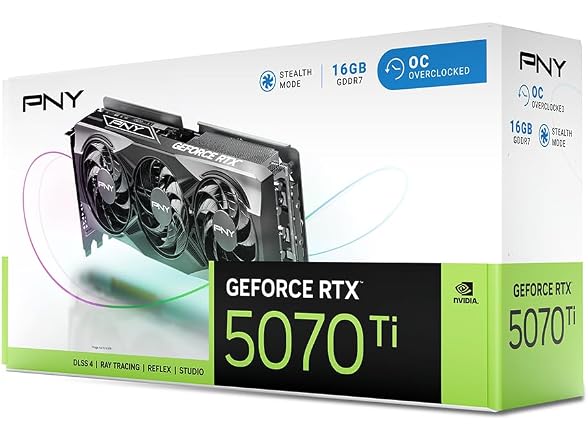 PNY NVIDIA GeForce RTX 5070 Ti OC