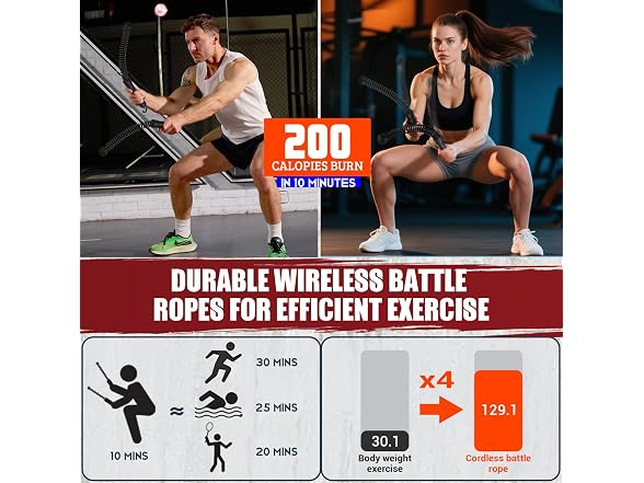 COCTN Cordless Battle Rope
