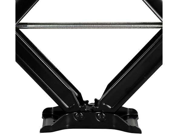 Weize Camper RV Trailer Stabilizer Leveling Scissor Jacks with Handle -24"- 6500lbs - Set of 2 (Open Box)