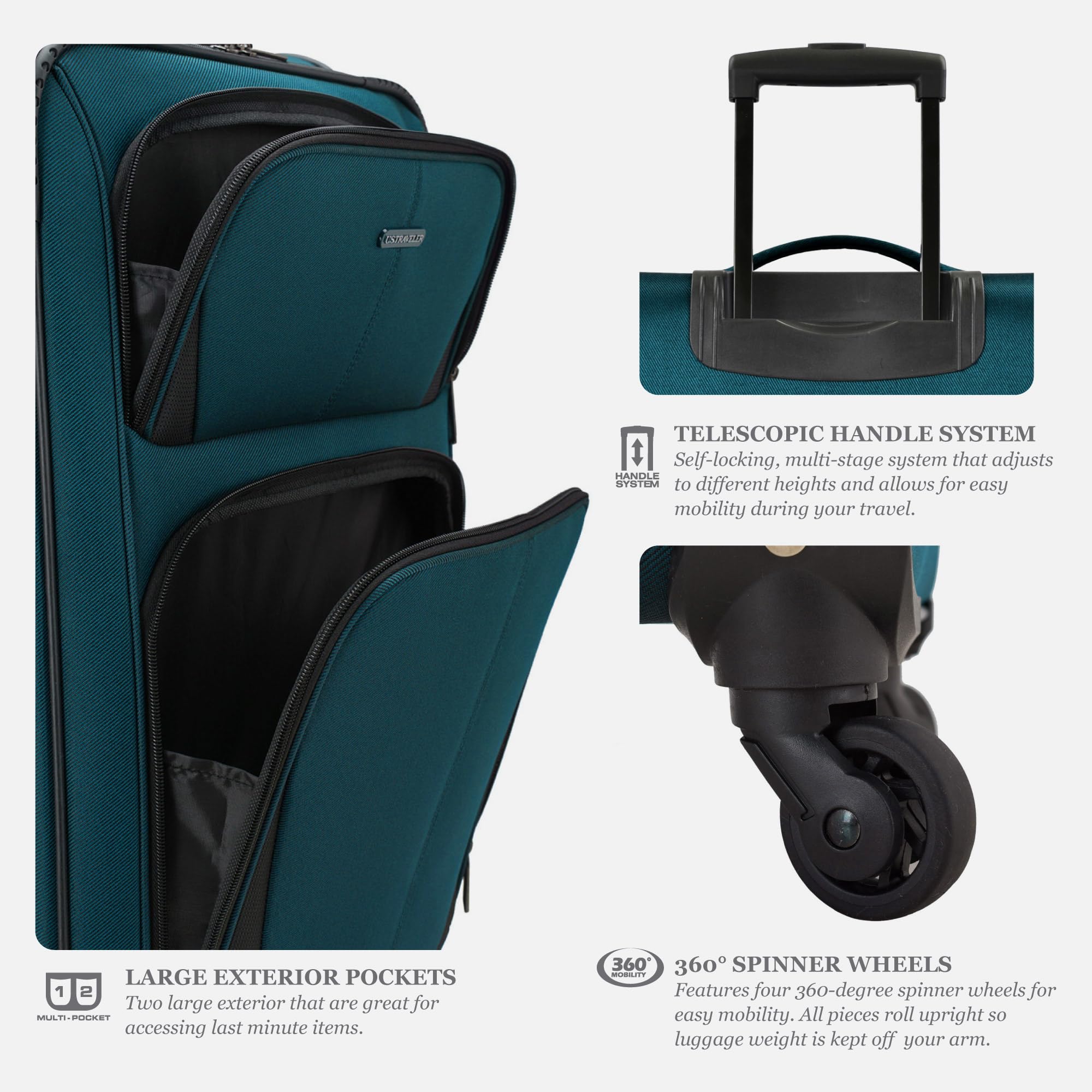 U.S. Traveler Aviron Bay Expandable Soft - Gallery 15