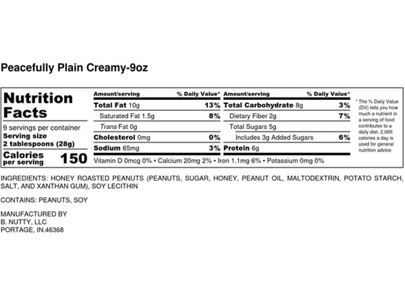 (5pk) bNutty Gourmet Peanut Butter – Holiday Favorites